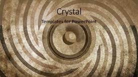  Presentation with vintage music - Cool new PPT theme with vintage musical background with sound backdrop and a coral colored foreground