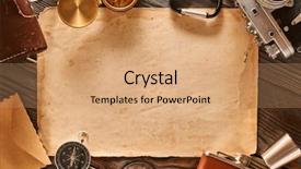  Presentation with old paper vintage album - Presentation having vintage old 35mm camera background and a coral colored foreground