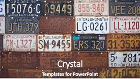  Presentation with vintage - Amazing presentation theme having licensing - group of vintage old american backdrop and a tawny brown colored foreground