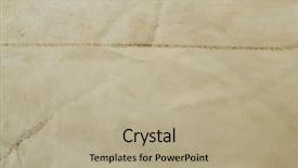  Presentation with old age - PPT theme with vintage old paper yellowed and darkened with age background and a coral colored foreground