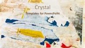  Presentation with posters - Colorful presentation theme enhanced with vintage-old-posters-sticked backdrop and a lemonade colored foreground