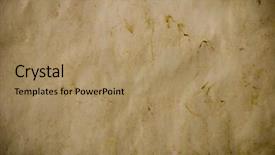  Presentation with vintage paper - Beautiful presentation theme featuring vintage paper background macro backdrop and a coral colored foreground