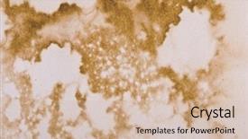  Presentation with vintage paper - Theme with warrior - tae kwon do - tied background and a white colored foreground