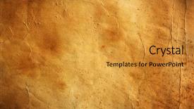  Presentation with vintage paper - Colorful PPT theme enhanced with vintage paper background backdrop and a gold colored foreground