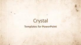  Presentation with vintage paper - Theme featuring vintage paper background background and a cream colored foreground