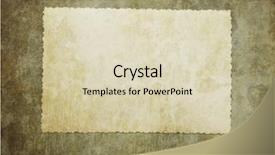  Presentation with vintage paper - Amazing theme having vintage paper background backdrop and a soft green colored foreground