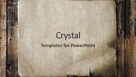  Presentation with wood texture - Amazing presentation theme having vintage paper on old wood backdrop and a mint green colored foreground