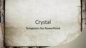  Presentation with wood texture - Colorful presentation theme enhanced with vintage paper on old wood backdrop and a light gray colored foreground