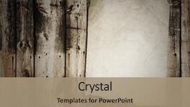  Presentation with wood texture - PPT layouts enhanced with vintage paper on old wood background and a coral colored foreground