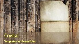  Presentation with old paper vintage album - Cool new PPT layouts with vintage paper on old wood backdrop and a  colored foreground