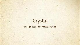  Presentation with vintage paper - Slides enhanced with vintage paper texture background and a cream colored foreground