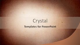  Presentation with vintage paper - Presentation theme enhanced with vintage paper textures old paper background and a lemonade colored foreground