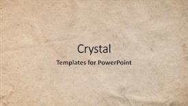  Presentation with vintage paper - Beautiful slides featuring vintage paper with plenty backdrop and a soft green colored foreground