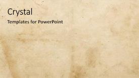  Presentation with vintage paper - Slides having vintage paper background and a lemonade colored foreground