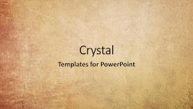  Presentation with sandstone - Audience pleasing slide deck consisting of vintage pattern - background in grunge style- sandstone backdrop and a lemonade colored foreground