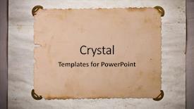  Presentation with album page - Beautiful slides featuring vintage-photo-album-page backdrop and a coral colored foreground