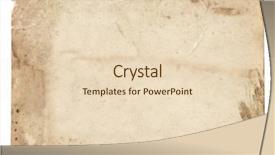  Presentation with photo album - Beautiful theme featuring vintage photo card scanned backdrop and a lemonade colored foreground