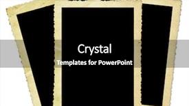  Presentation with vintage - Audience pleasing presentation theme consisting of vintage photo frames with scalloped backdrop and a black colored foreground