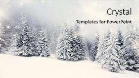  Presentation with vintage christmas - Colorful presentation theme enhanced with vintage photo of christmas background backdrop and a white colored foreground