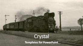  Presentation with fifties - PPT layouts having are small plots of land background and a light blue colored foreground.