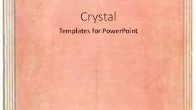  Presentation with lined paper - Audience pleasing theme consisting of vintage-pink-printed-paper backdrop and a coral colored foreground