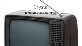  Presentation with black technology - Presentation design featuring vintage-portable-black-and-white background and a white colored foreground