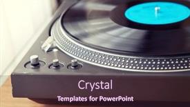  Presentation with record player - 