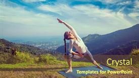  Presentation with vintage retro - Cool new slides with vintage-retro-effect-hipster-style backdrop and a tawny brown colored foreground