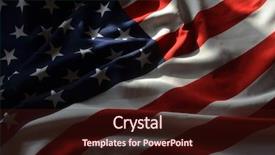  Presentation with usa flag - Cool new PPT layouts with vintage retro futuristic - flag usa background backdrop and a wine colored foreground