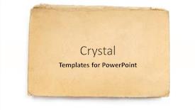  Presentation with vintage book - Presentation theme having vintage-sheet-of-paper-old background and a lemonade colored foreground