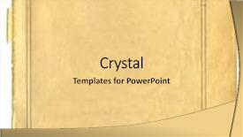  Presentation with vintage paper - Theme with vintage-sheet-of-paper background and a yellow colored foreground