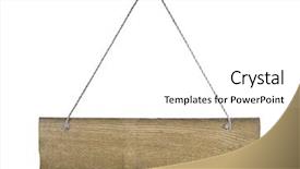  Presentation with vintage - Cool new presentation with vintage sign board hanging backdrop and a white colored foreground
