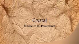  Presentation with leather - Theme consisting of vintage stained bumpy grained leather background background and a coral colored foreground