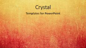  Presentation with cracked concrete vintage wall - Slide deck with vintage stained wooden wall background background and a  colored foreground