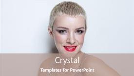  Presentation with vintage - Theme having vintage-style-portrait-of-young background and a coral colored foreground