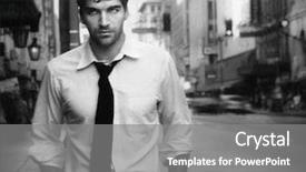  Presentation with stylized - Colorful slides enhanced with vintage stylized black and white backdrop and a gray colored foreground