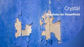  Presentation with old wood planks - PPT layouts with vintage-texture-background-of-old background and a teal colored foreground