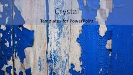  Presentation with old wood planks - Presentation design having vintage-texture-background-of-old background and a teal colored foreground