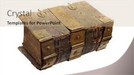  Presentation with vintage book - Cool new presentation theme with vintage-thick-book-on-white backdrop and a coral colored foreground