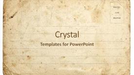  Presentation with old - Beautiful PPT layouts featuring vintage travel - reverse side of an old backdrop and a lemonade colored foreground