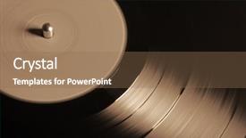  Presentation with vinyl - Presentation enhanced with agar - red amanitas with moss isolated background and a coral colored foreground