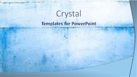  Presentation with creative - Slide set consisting of vintage-wall-background-made background and a sky blue colored foreground