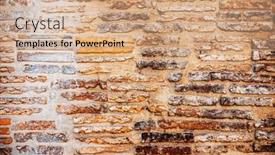  Presentation with design work - Theme enhanced with vintage-wall-background-useful background and a coral colored foreground