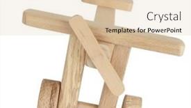  Presentation with memories - PPT layouts consisting of vintage-wooden-plane-toy-isolated background and a lemonade colored foreground