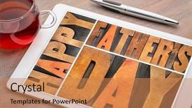  Presentation with digital printing - Amazing presentation theme having vintagewood letterpress printing blocks backdrop and a coral colored foreground