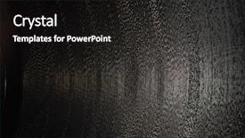  Presentation with music vinyl - Slide deck featuring vinyl record vintage analog music background and a black colored foreground