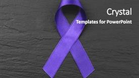  Presentation with disease cancer - Audience pleasing theme consisting of violence alzheimer disease and pancreas backdrop and a dark gray colored foreground