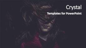  Presentation with blood - Theme consisting of christmas table setting with vintage dishware silverware and decorations on gray linen tablecloth top view background and a dark gray colored foreground