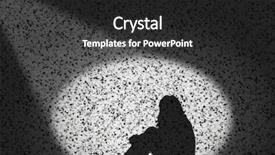  Presentation with violence against women - Presentation featuring violence women - shadow of a young woman background and a dark gray colored foreground