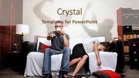  Presentation with domestic abuse - Slide deck enhanced with violence women - shadows showing what just happened background and a lemonade colored foreground